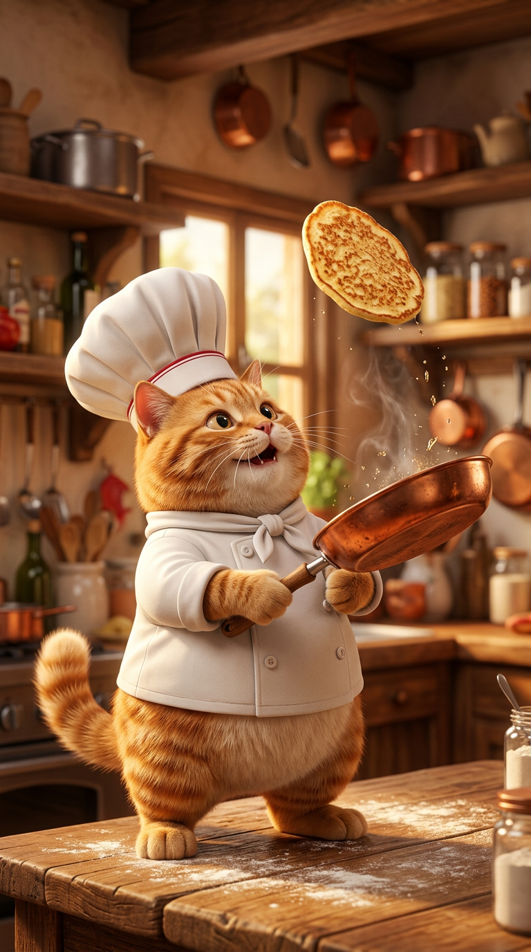 Chef Cat meme 2
